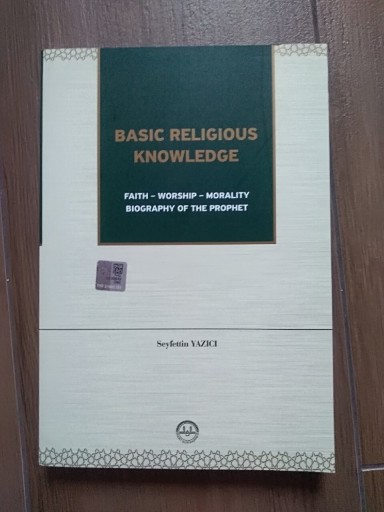 Zdjęcie oferty: Basic Religious Knowledge, Seyfettin Yazici