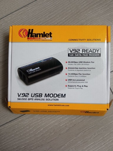 Zdjęcie oferty: Modem V.92 USB Hamlet