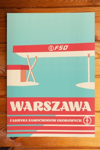 Zdjęcie oferty: Plakat FSO Warszawa