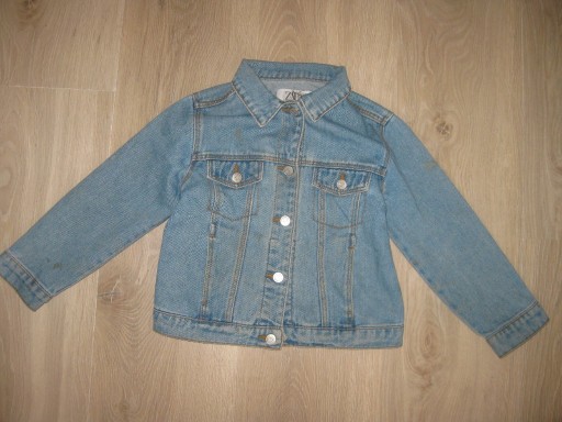Zdjęcie oferty: Zara kurtka jeansowa rozmiar 104 cm 3-4 latka
