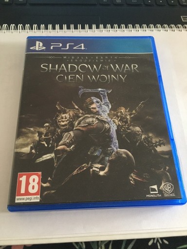 Zdjęcie oferty: Shadow of War. Cień Wojny. PS4 Pudełko jak nowa