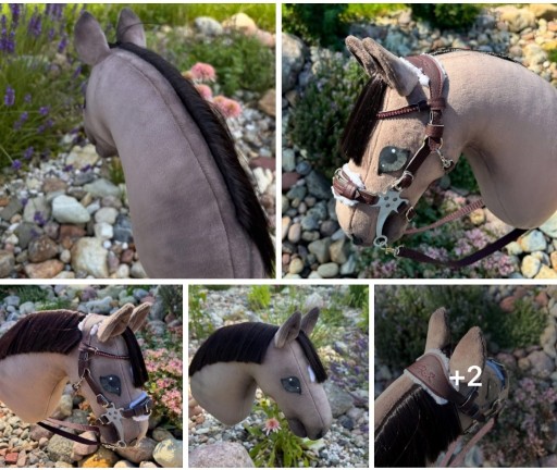Zdjęcie oferty: Hobby Horse z ogłowiem Hackamore i kijem A4/A3 