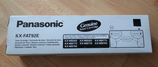 Zdjęcie oferty: Toner Oryginał  Panasonic KX-FAT92E