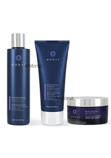 Zdjęcie oferty: MONAT SMOOTHING SZAMPONU I ODŻYWKA+MASKA REPLENISH