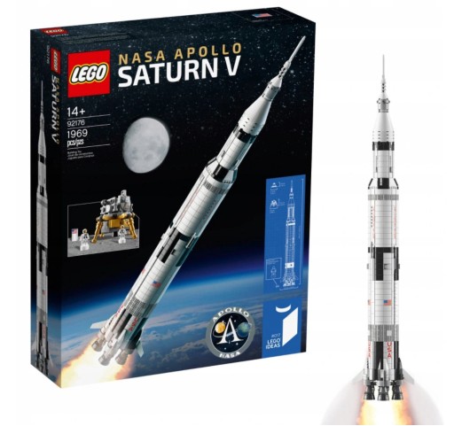 Zdjęcie oferty: LEGO Ideas - Rakieta NASA Apollo Saturn V (92176)