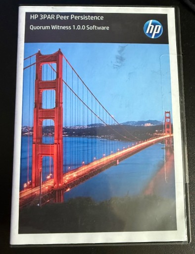 Zdjęcie oferty: HP 3PAR Peer Persistence Quorum Witness 1.0.0 Software