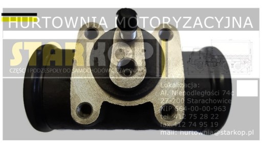 Zdjęcie oferty: Cylinderek  hamulcowy Star przód  200 1142 266