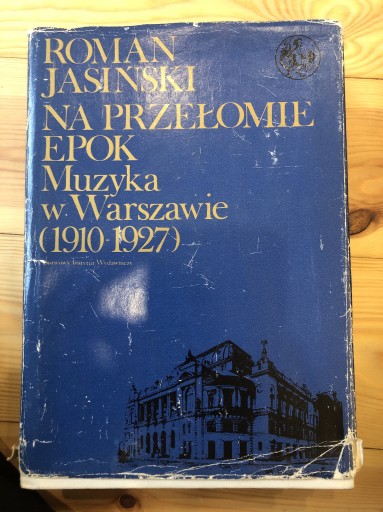 Zdjęcie oferty: Na przełomie epok Muzyka w Warszawie R. Jasiński