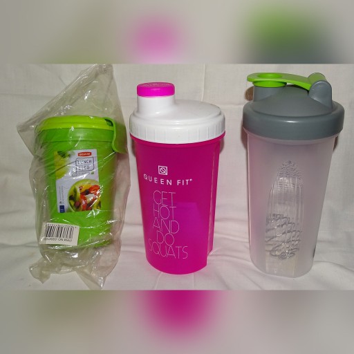 Zdjęcie oferty: Zestaw: Lunch&Go, SHAKER QUEEN FIT, SHAKER