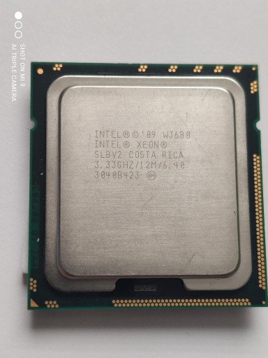 Zdjęcie oferty: Xeon W3680 jak I7-980X,6rdzeni, 12 wątków, lga1366