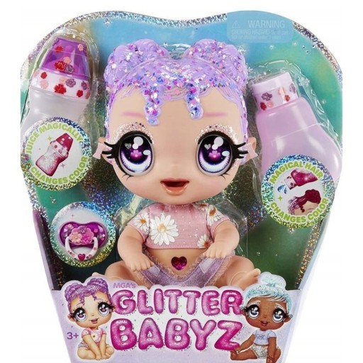 Zdjęcie oferty: Glitter Babyz Doll Lalka Wildboom 574866