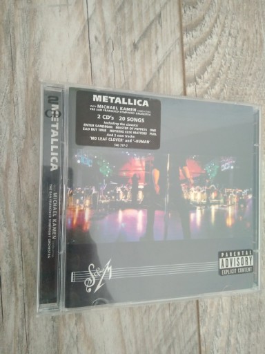 Zdjęcie oferty: Metallica with Michael Kamen - 2 plyty CD