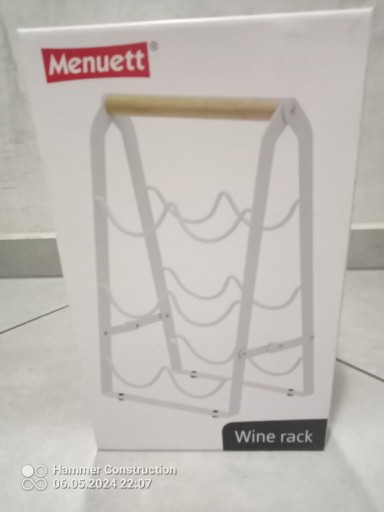 Zdjęcie oferty: Stojak na wino rozkładany 6 butelek przenośny