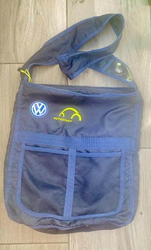 Zdjęcie oferty: Używana Torba VW Autostadt na ramię | granatowa | duża | stan bdb 