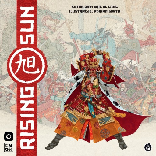 Zdjęcie oferty: Rising Sun - podstawka i 3 dodatki: Zestaw potworów, Inwazja, Zstąpienie