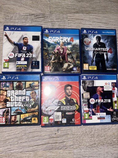 Zdjęcie oferty: Sprzedam Gry na ps4