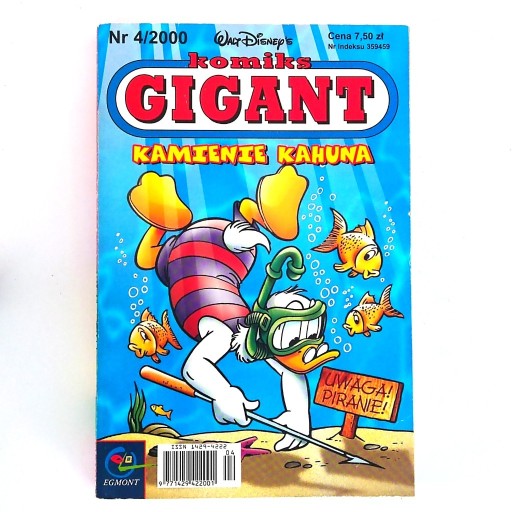 Zdjęcie oferty: Komiks Gigant Nr 4 / 2000 Kamienie Kahuna