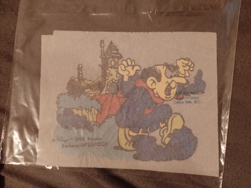 Zdjęcie oferty: wprasowanka retro SMERFY - Gargamel