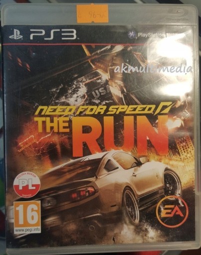 Zdjęcie oferty: Need for Speed: The Run PS3 PL