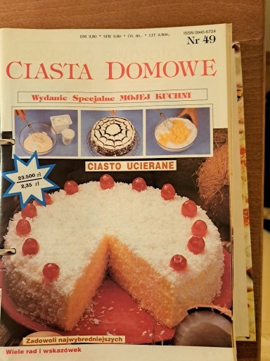 Zdjęcie oferty: Moja Kuchnia – Ciasta Domowe – miesięcznik 92 - 95