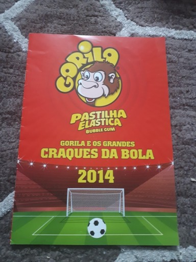 Zdjęcie oferty: Album Gorila z gum World Cup Brazylia 2014