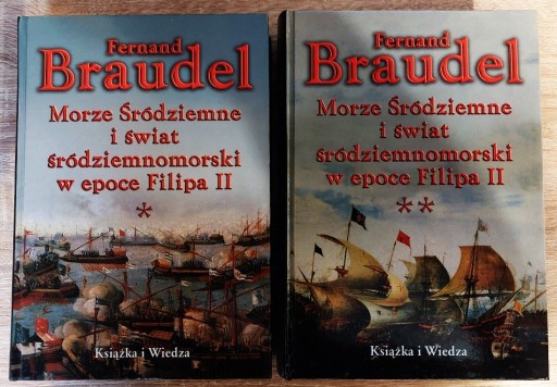 Zdjęcie oferty: Morze Śródziemne i świat śródziemnomorski w epoce Filipa II, tomy I-II