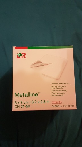 Zdjęcie oferty: Metalline 8 * 9 cm Opatrunek 49 szt.