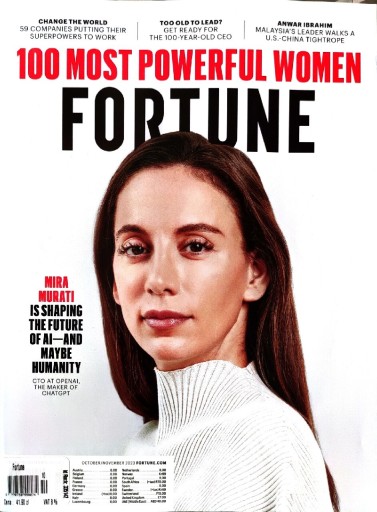 Zdjęcie oferty: Magazyn Fortune US 100 kobiet biznesu, AI, OpenAI