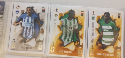 Zdjęcie oferty: Match attax extra 2023/24 BreakthroughtBallers3szt