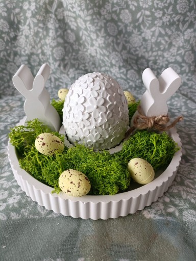 Zdjęcie oferty: Podstawka Wielkanoc zajączki króliczki jajka 