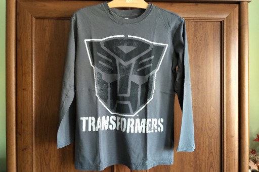 Zdjęcie oferty: Bluzka długi rękaw 10/12 lat 140 TRANSFORMERS