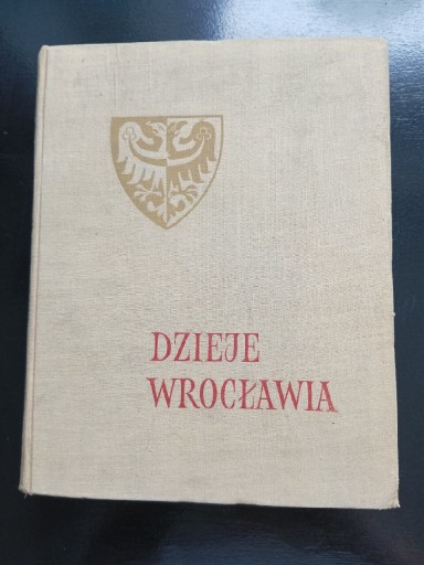 Zdjęcie oferty: Dzieje Wrocławia 1958 Długoborski