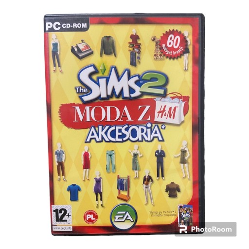 Zdjęcie oferty: Gra PC The Sims 2 Moda z H&M Akcesoria vintage