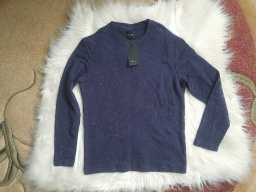Zdjęcie oferty: Granatowy męski sweter bluzka Reserved r. S