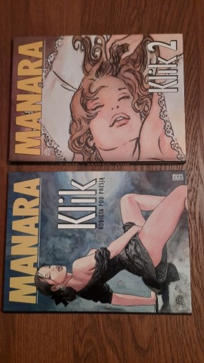 Zdjęcie oferty: KLIK  MANARA  TOM  1 i 2  KOMIKS.