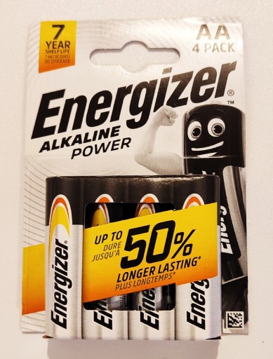 Zdjęcie oferty: Bateria alkaliczna Energizer AAA (R3) 4 szt.