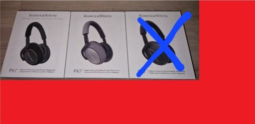 Zdjęcie oferty: Bowers & Wilkins PX7 -  Tylko pudełko