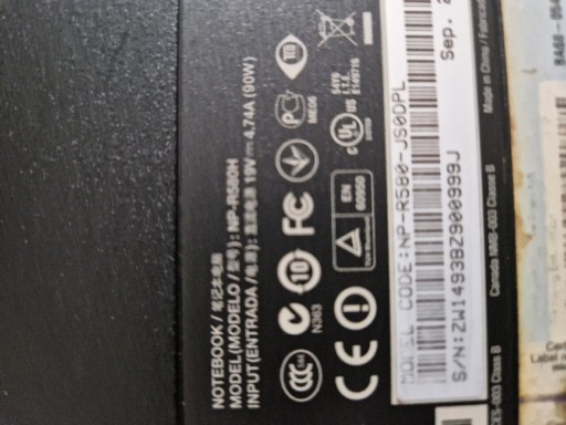 Zdjęcie oferty: Samsung r580 sprawny 