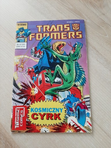 Zdjęcie oferty: TRANS FORMERS 6/92 TM-SEMIC  nr kat. 691