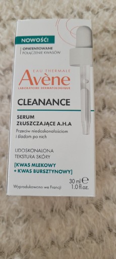 Zdjęcie oferty: Avene cleanance A.H.A 30ml serum złuszczające 