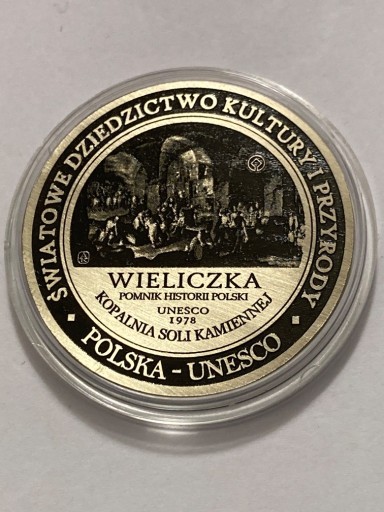 Zdjęcie oferty: Wieliczka. Alpaka fi 32 . 2012. Gyges