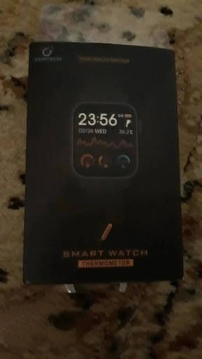 Zdjęcie oferty: Smartwatch Centech Thermometer 