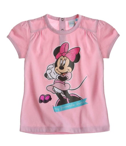 Zdjęcie oferty: nowa Myszka Minnie 68 róż koszulka t-shirt Disney