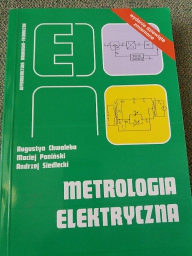 Zdjęcie oferty: Metrologia elektryczna Andrzej Siedlecki