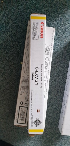 Zdjęcie oferty: Toner Canon C-EXV 34 żółty/yellow