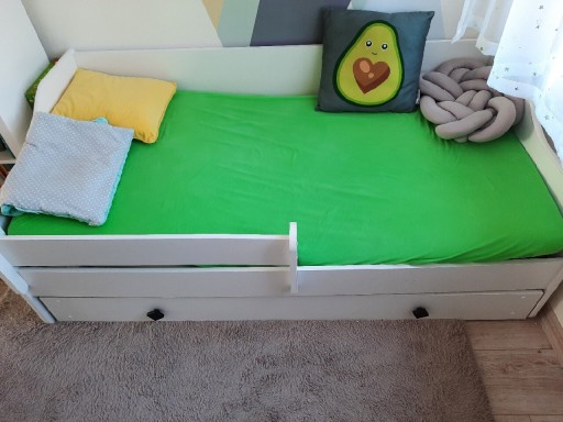 Zdjęcie oferty: Łóżko dziecięce podwójne ERYK II160x80 + materace