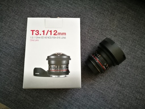 Zdjęcie oferty: Samyang Cine 12mm T3.1 ED AS NCS Fisheye Canon EF