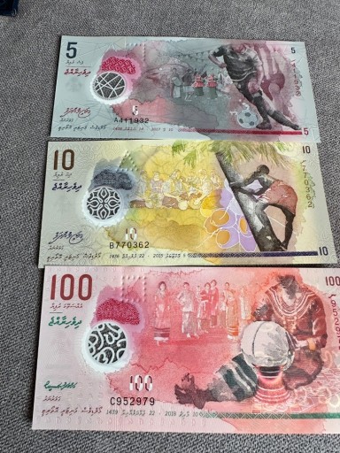 Zdjęcie oferty: Maledives set 100, 10,5