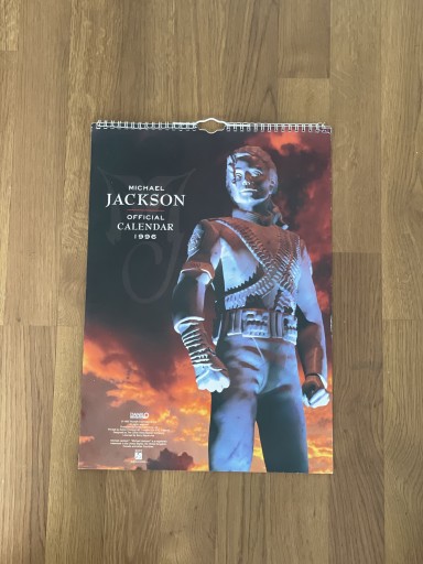 Zdjęcie oferty: Michael Jackson Kalendarz oficjalny 1996