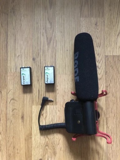 Zdjęcie oferty: Mikrofon Rode VideoMic Rycote + dwie baterie